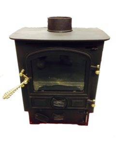 BUBBLE 4B MULTI FUEL STOVE MATT BLACK