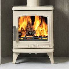 Oakdale 5kw Defra App M/f Stove Buttermilk Enamel
