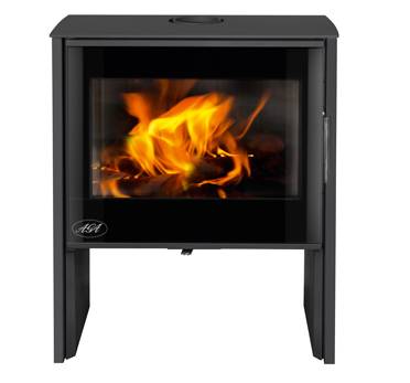 AP-AGA-983 AGA HANWOOD SMOKE EXEMPT GRAPHITE WOOD STOVE