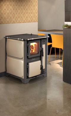 Thermorossi Bosky Chef Vintage Wood Stove Only In Beige