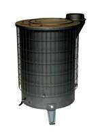 RELAX R3 8KW WOODBURNER WORKSHOP STOVE