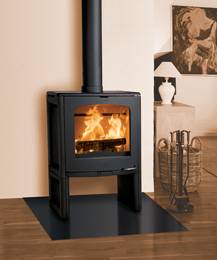 SCAN ANDERSON 10 STOVE IN BLACK CONVECTION MODEL