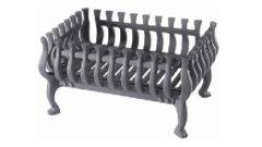 Gazco Large - Black Cast Iron, 4 Cast Iron Legs, Solid Fuel 3059