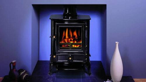 STOVAX BRUNEL MULTI FUEL STOVE 1A LAUREL GREEN ( STOVAX BRUNEL MULTI FUEL STOVE 1A LAUREL GREEN (
