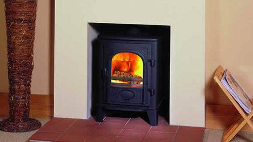 AP-STOV-7118 STOCKTON 3 MULTIFUEL FLAT TOP BLACK 7118