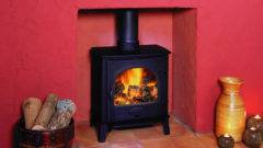 STOVAX 7163 STOCKTON 7 MF FT BLACK SINGLE DOOR