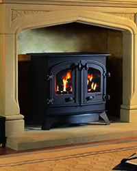 YEOMAN DEVON WOOD F/T DOUBLE DOOR D/SIDED/S/DEPTH