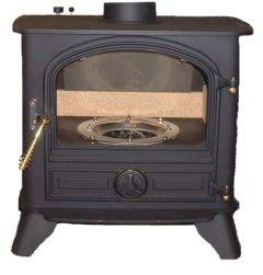 BUBBLE BOAT BUBBLE B2 5 KW NO BOILER OIL STOVE MATT BLACK COAL EFFECT