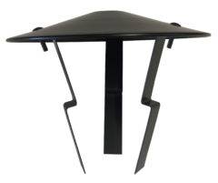 CHINA MANS HAT COWL BLACK