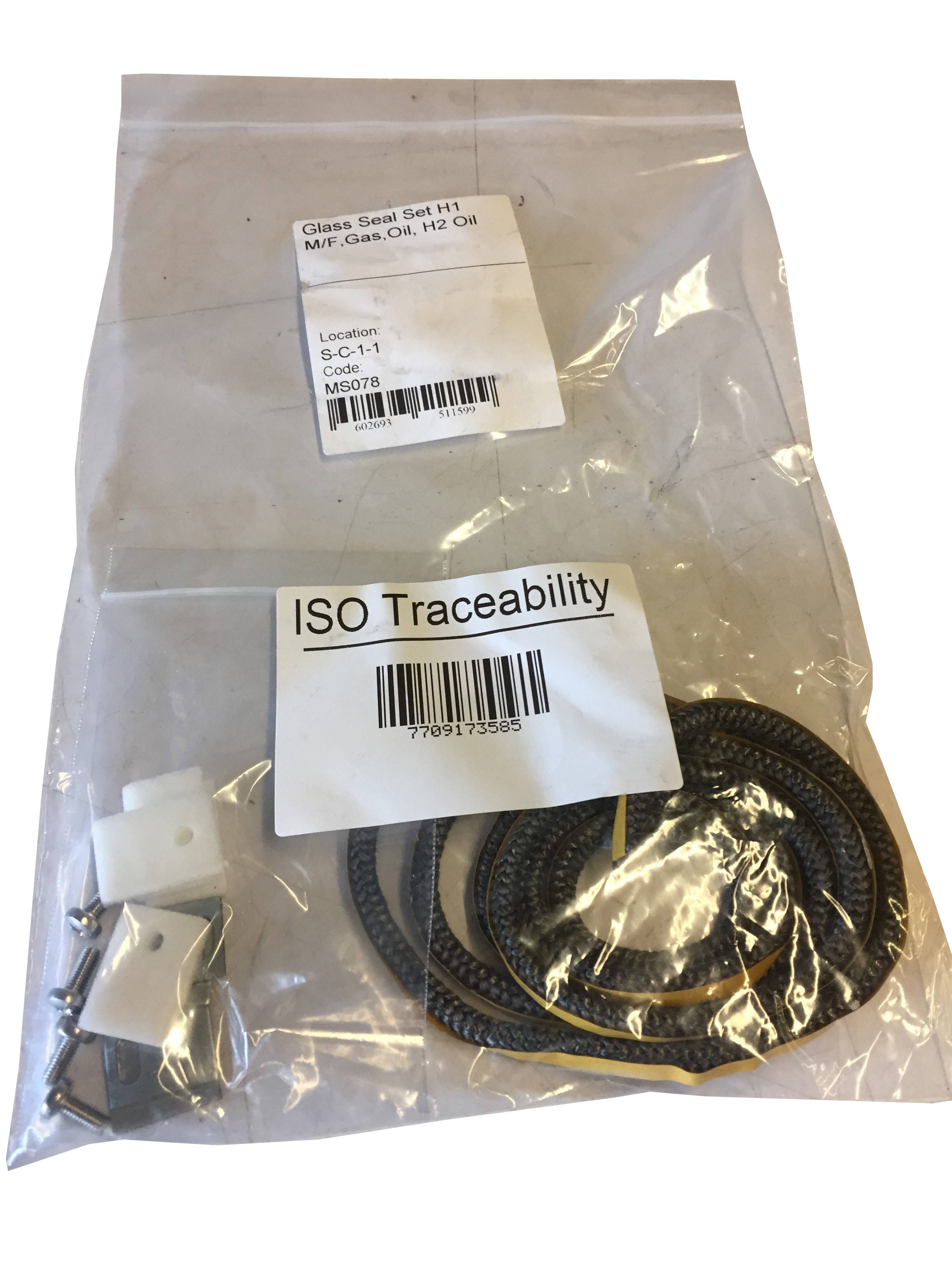 efel-ms078 Harmony Glass Seal Set H1 M/f,gas,oil,h2 Oil