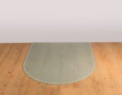 MORSO GLASS HEARTH PLATE CIRCULAR OPAQUE