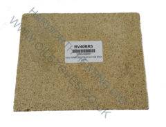 STOVAX RIVA 40 LOWER REAR FIREBRICK RV40BR5