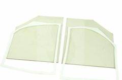 GLASS & GASKET PAIR FOR ELITE TWIN B GAS CUT CORNE